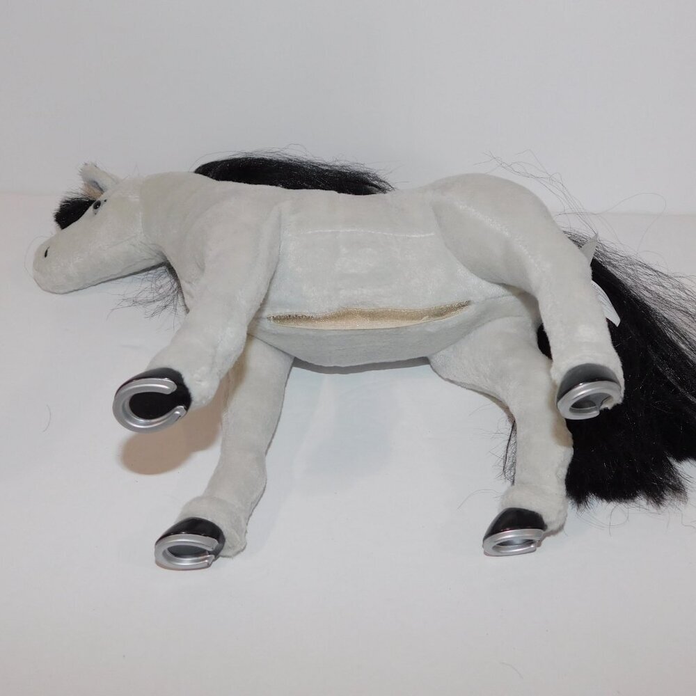 Vintage 2002 Madeline Gray Horse Clementine 9" Plush with Sound Learning Curve - Picture 6 of 6